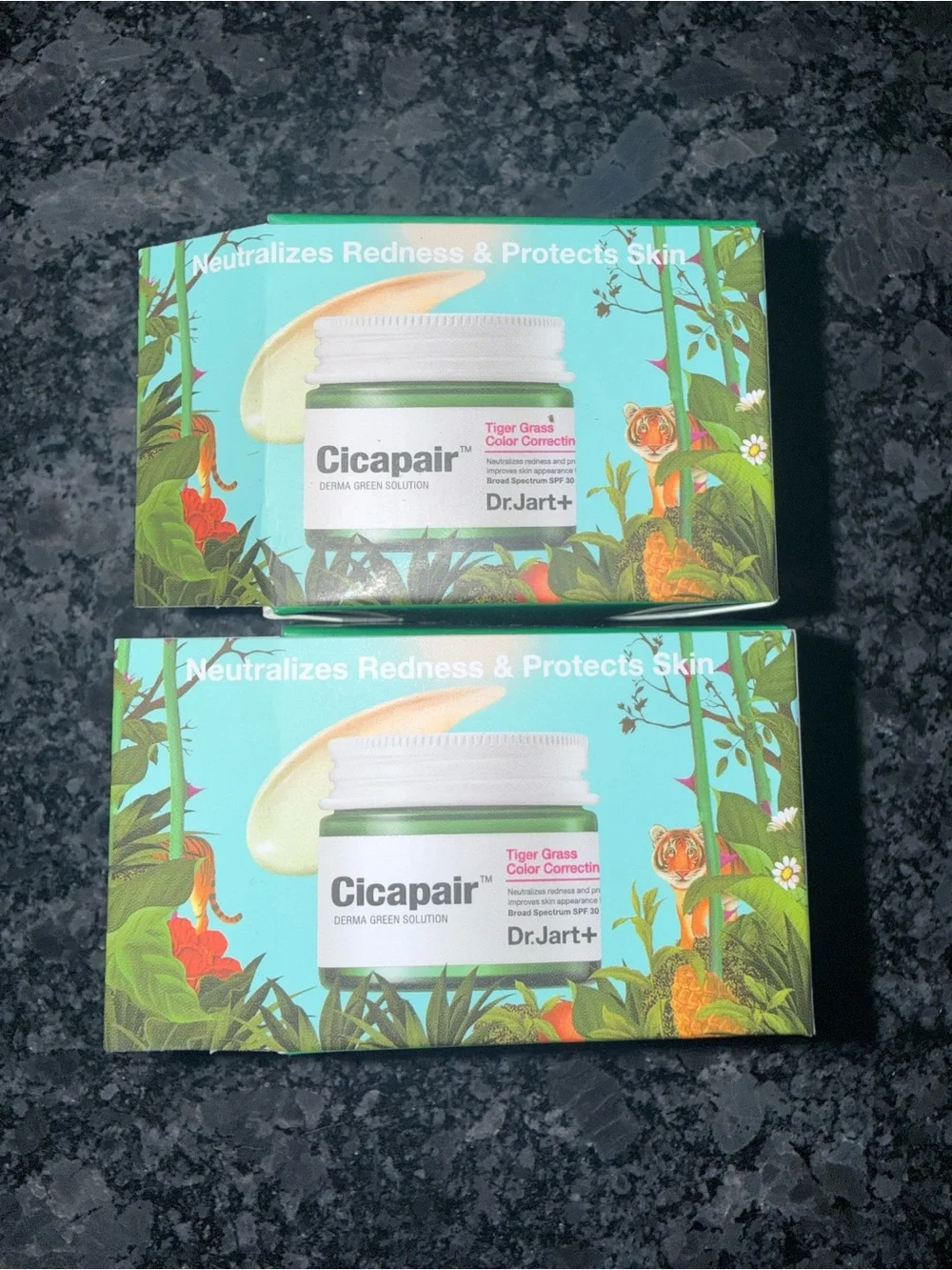 Dr.Jart+ Cicapair Tiger Grass Color Correcting Treatment - Green/White - 2 pack